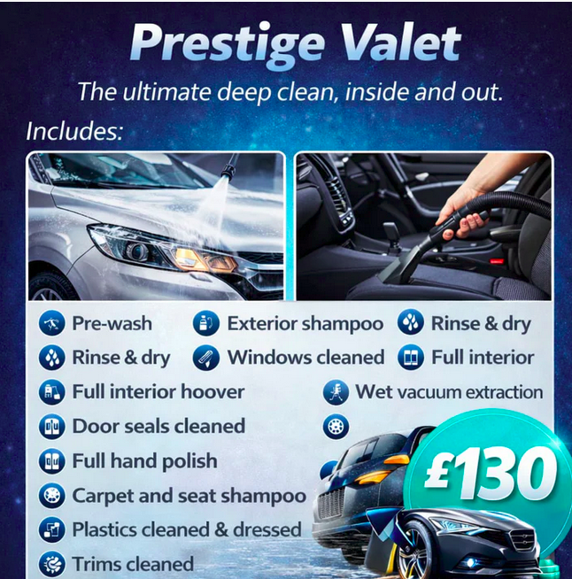Prestige valet service